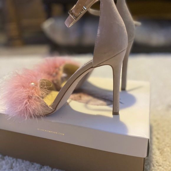 Jessica Simpson Jolinda Lux Feather High-heel sandal - Picture 13 of 13